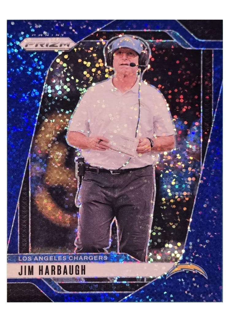 2024 Panini Prizm Base Set Jim Harbaugh #163 card