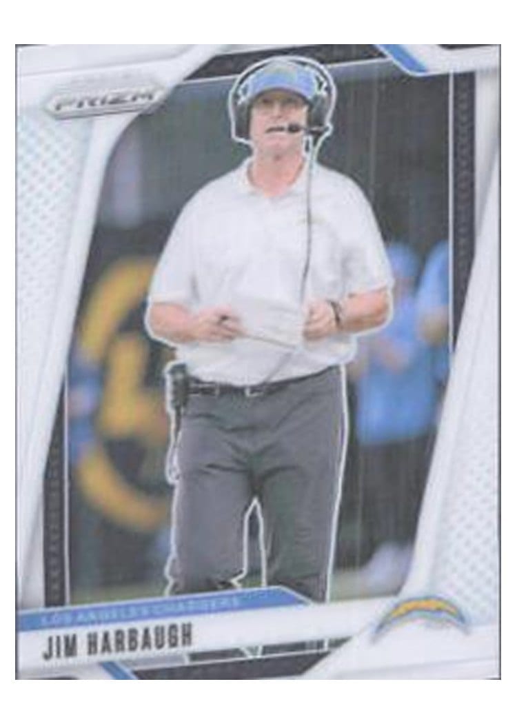 2024 Panini Prizm Base Set Jim Harbaugh #163 card