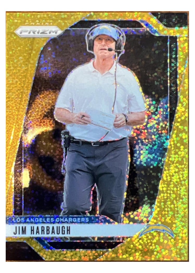 2024 Panini Prizm Base Set Jim Harbaugh #163 card