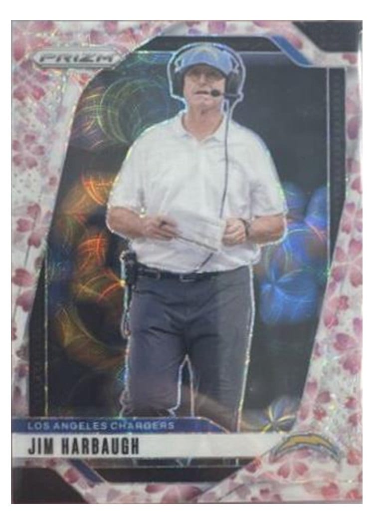 2024 Panini Prizm Base Set Jim Harbaugh #163 card