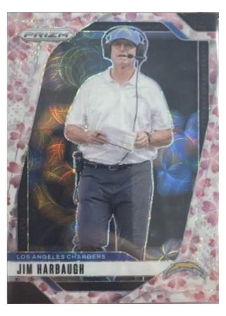 2024 Panini Prizm Base Set Jim Harbaugh #163 card
