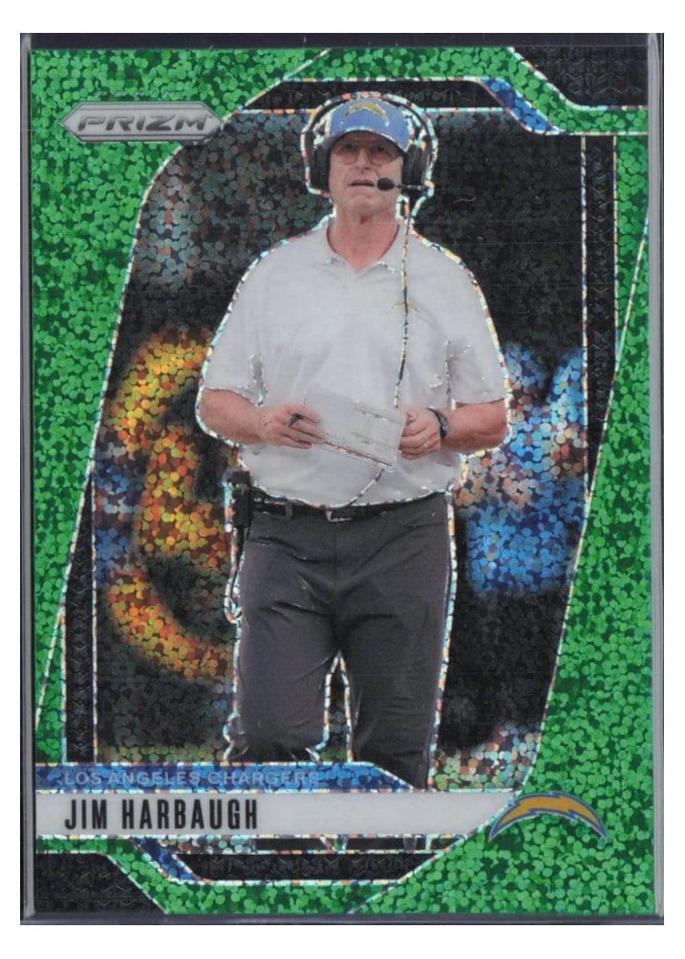 2024 Panini Prizm Base Set Jim Harbaugh #163 card