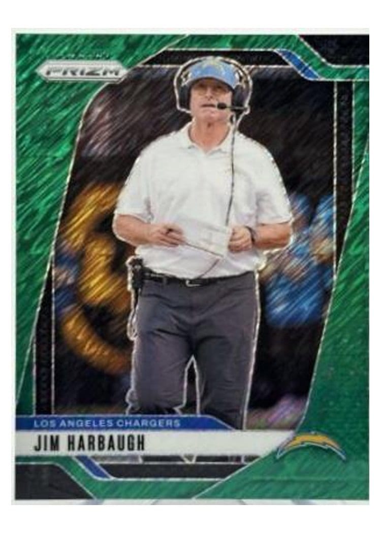 2024 Panini Prizm Base Set Jim Harbaugh #163 card