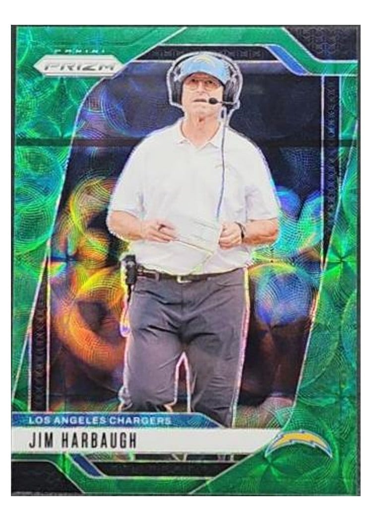 2024 Panini Prizm Base Set Jim Harbaugh #163 card