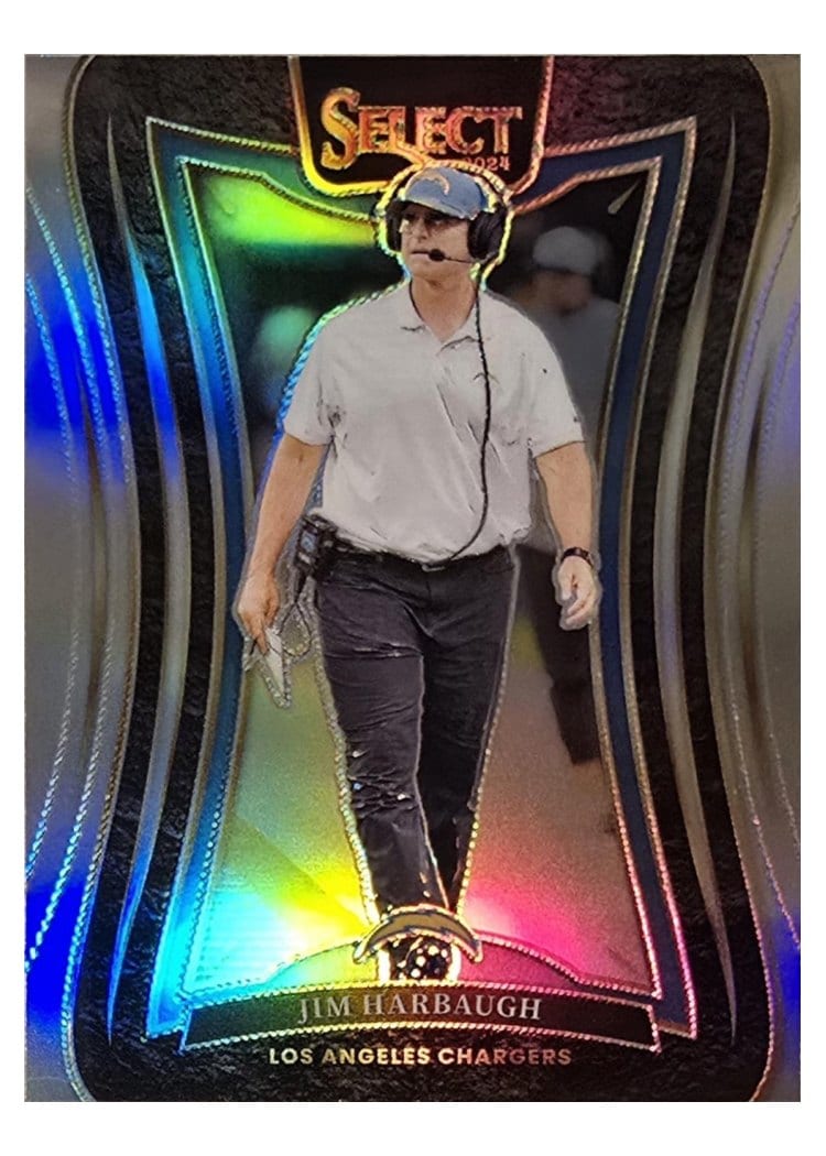 2024 Panini Select Base Set Jim Harbaugh #375 card