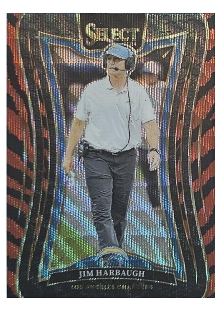 2024 Panini Select Base Set Jim Harbaugh #375 card