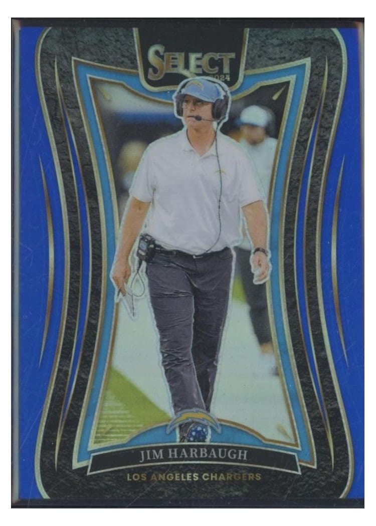 2024 Panini Select Base Set Jim Harbaugh #375 card