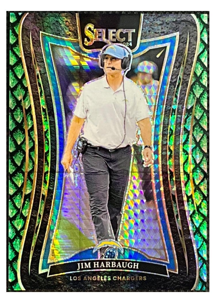 2024 Panini Select Base Set Jim Harbaugh #375 card