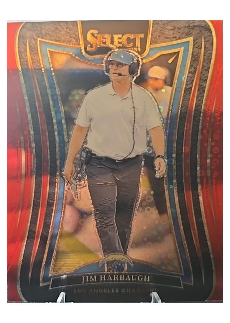 2024 Panini Select Base Set Jim Harbaugh #375 card