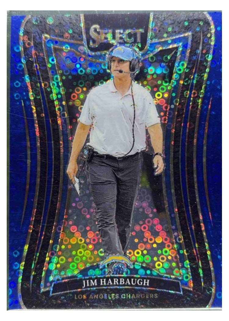 2024 Panini Select Base Set Jim Harbaugh #375 card