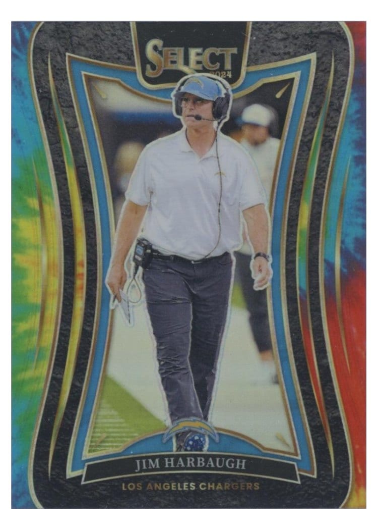 2024 Panini Select Base Set Jim Harbaugh #375 card