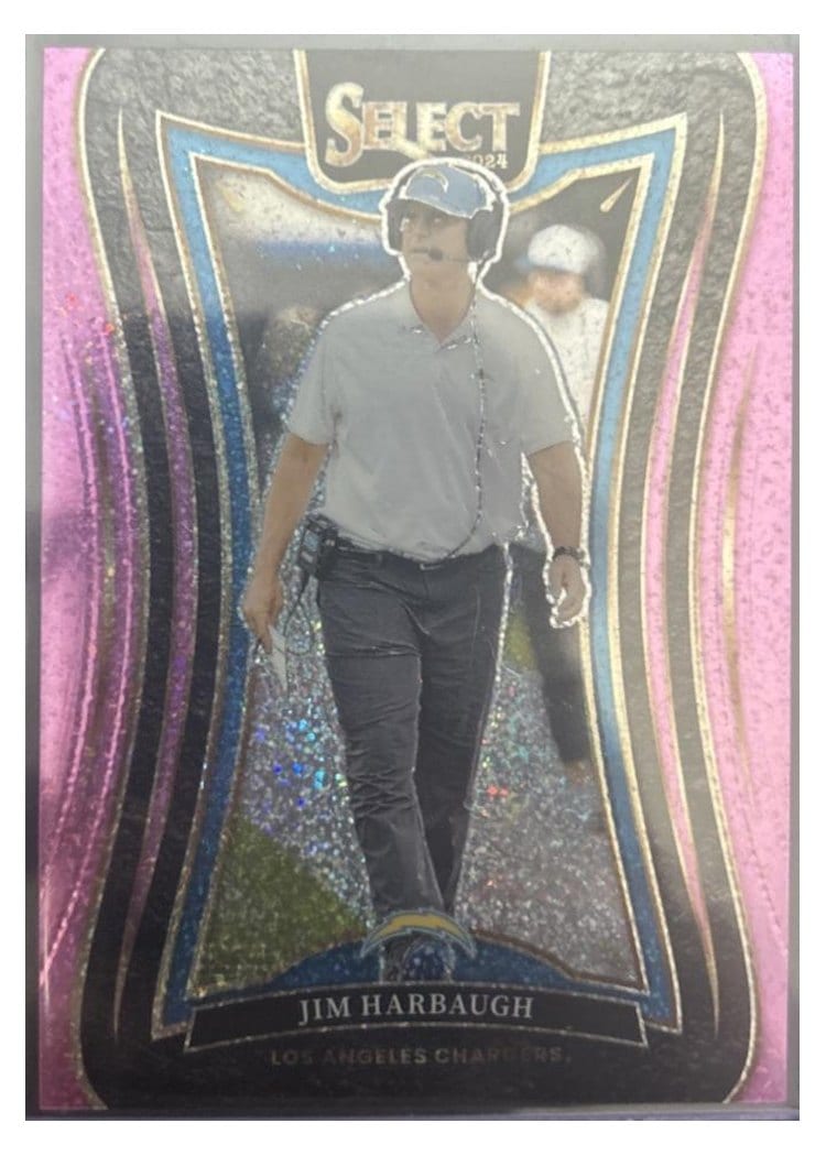 2024 Panini Select Base Set Jim Harbaugh #375 card
