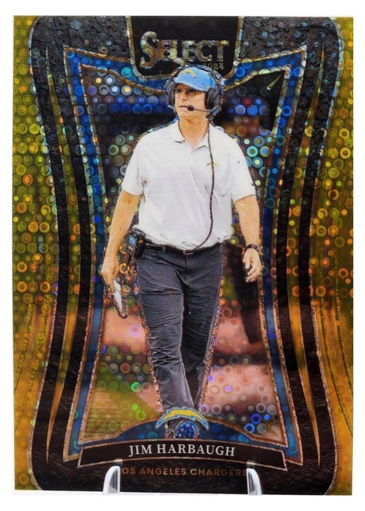 2024 Panini Select Base Set Jim Harbaugh #375 card