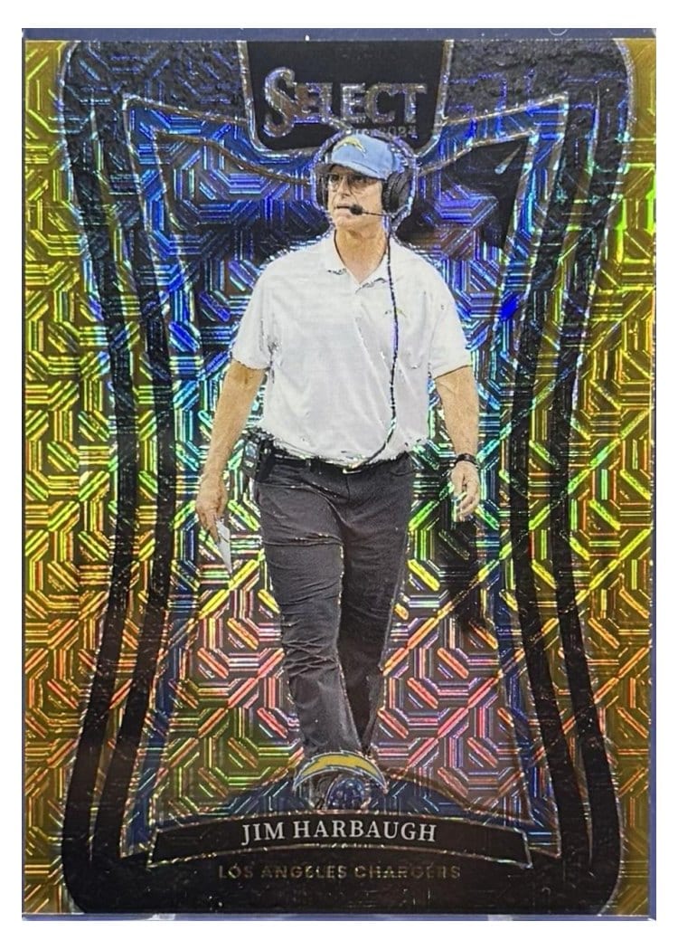 2024 Panini Select Base Set Jim Harbaugh #375 card