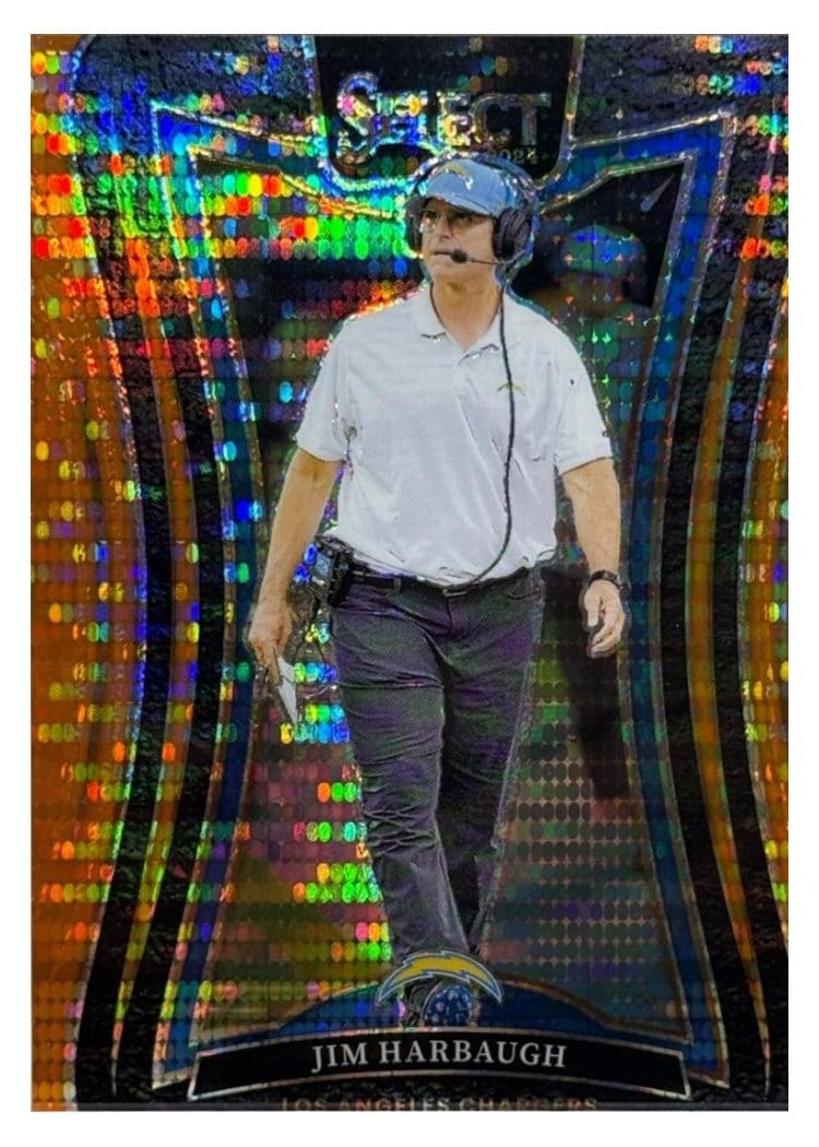 2024 Panini Select Base Set Jim Harbaugh #375 card