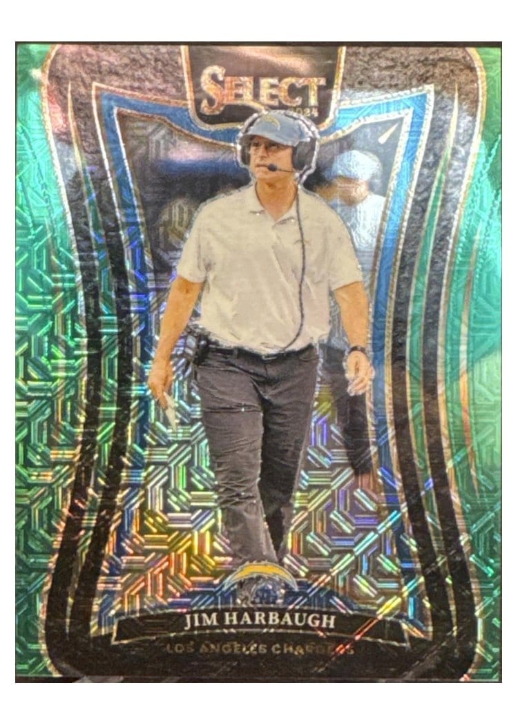 2024 Panini Select Base Set Jim Harbaugh #375 card
