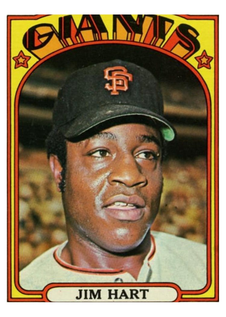 1972 Topps Jim Hart #733 card