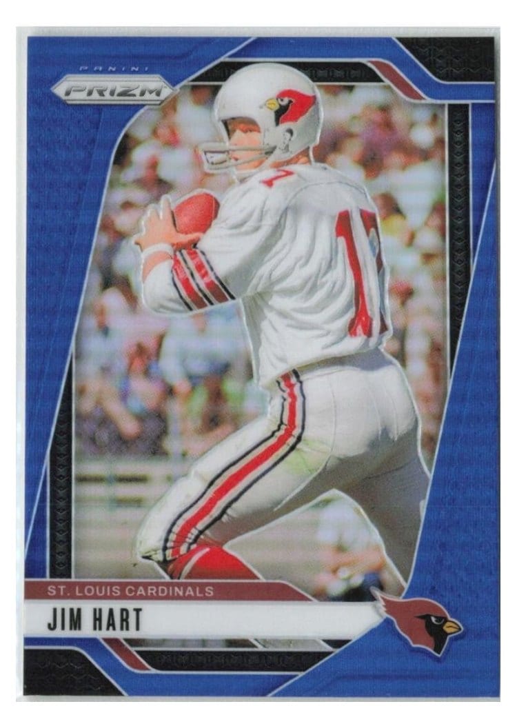 2024 Panini Prizm Base Set Jim Hart Blue #9 card