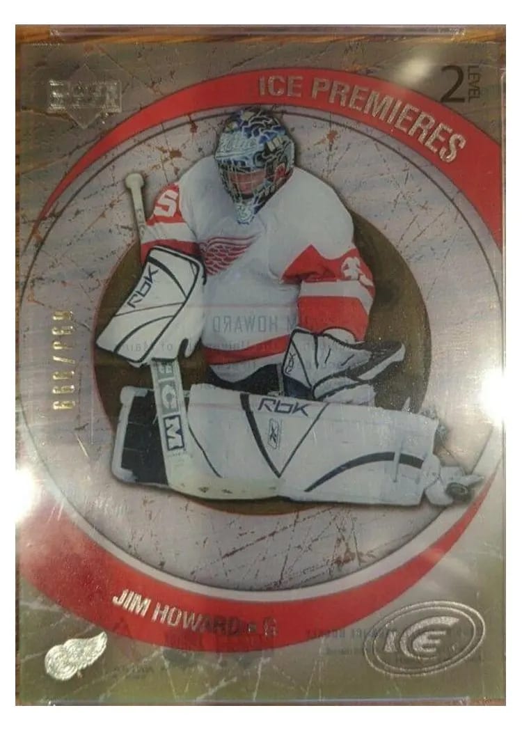 2005 Upper Deck Ice Jim Howard #112 card