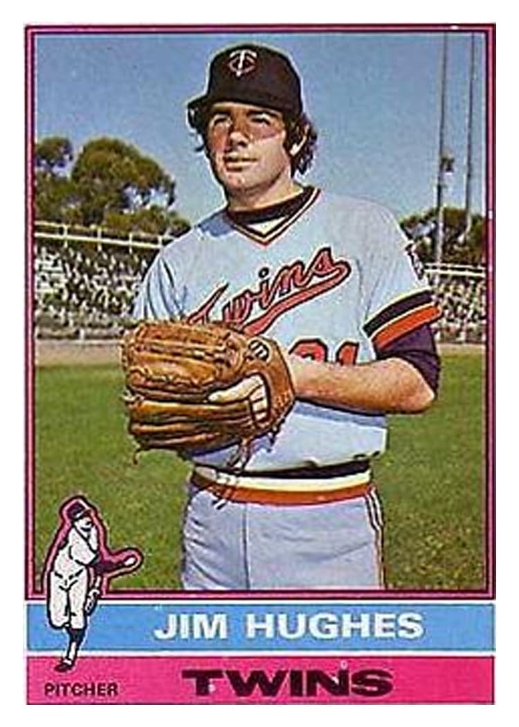 1976 Topps Jim Hughes #11 card