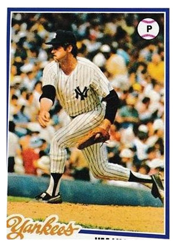 1978 Topps Jim Hunter #460 card