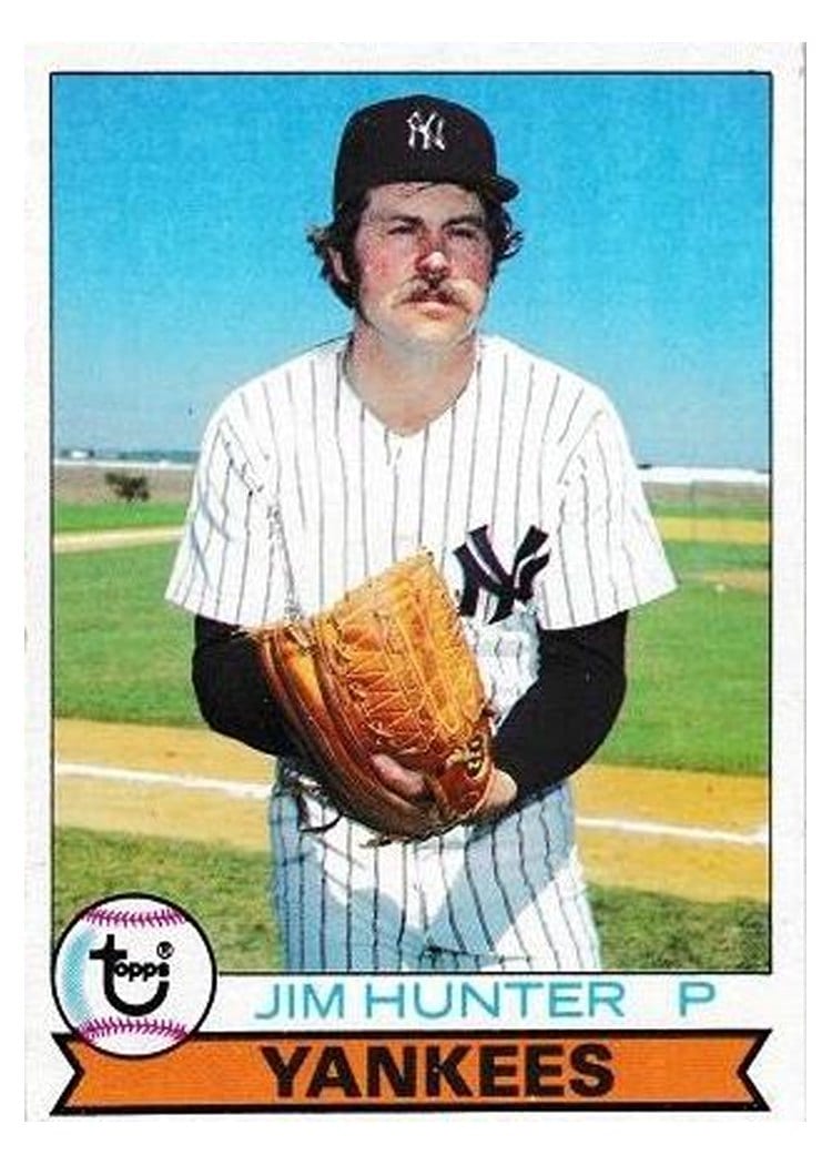1979 Topps Jim Hunter #670 card