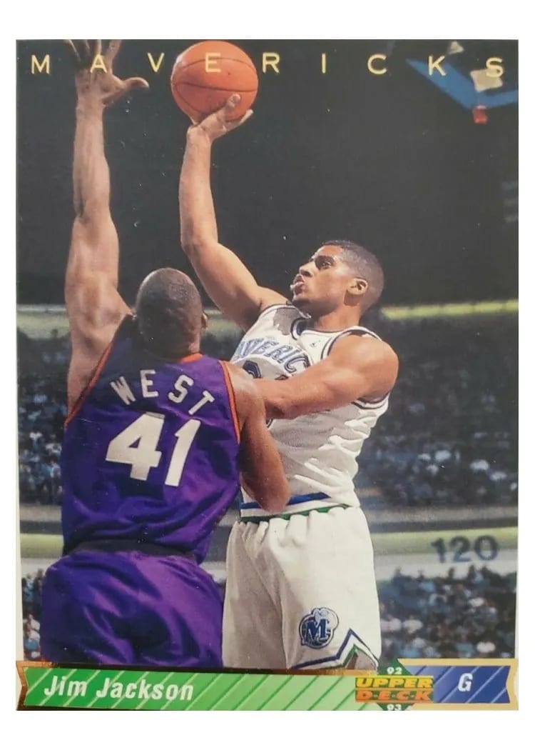1992 Upper Deck Jim Jackson #33 card
