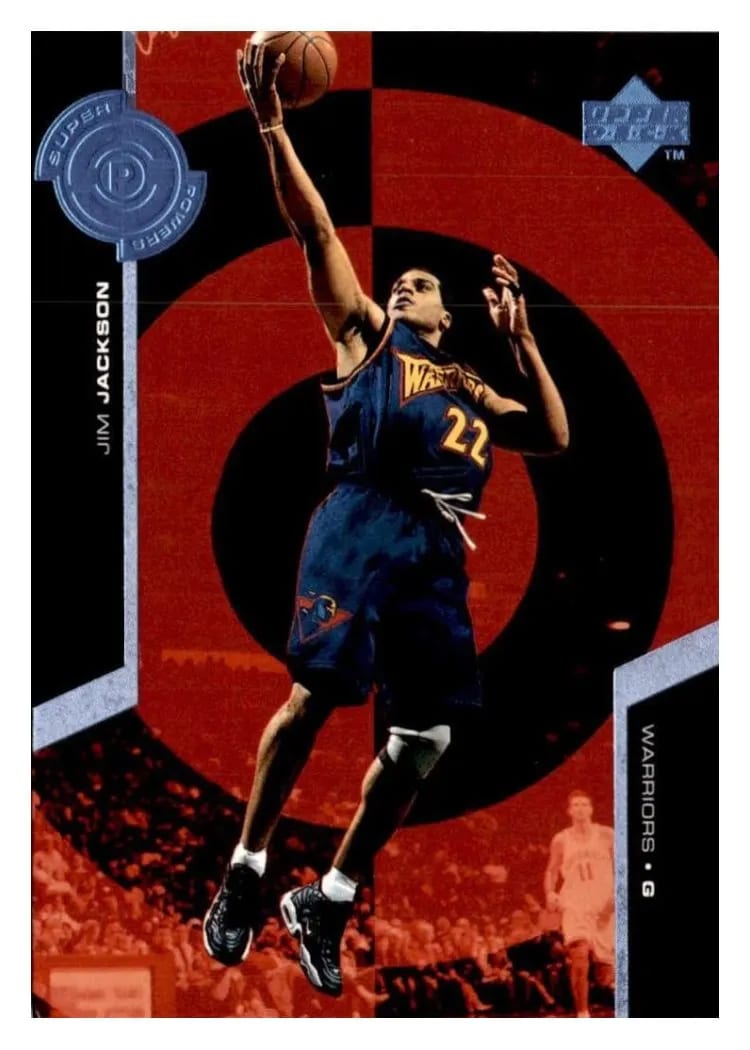 1998 Upper Deck Super Powers Jim Jackson #S9 card