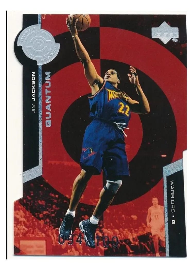 1998 Upper Deck Super Powers Jim Jackson #S9 card