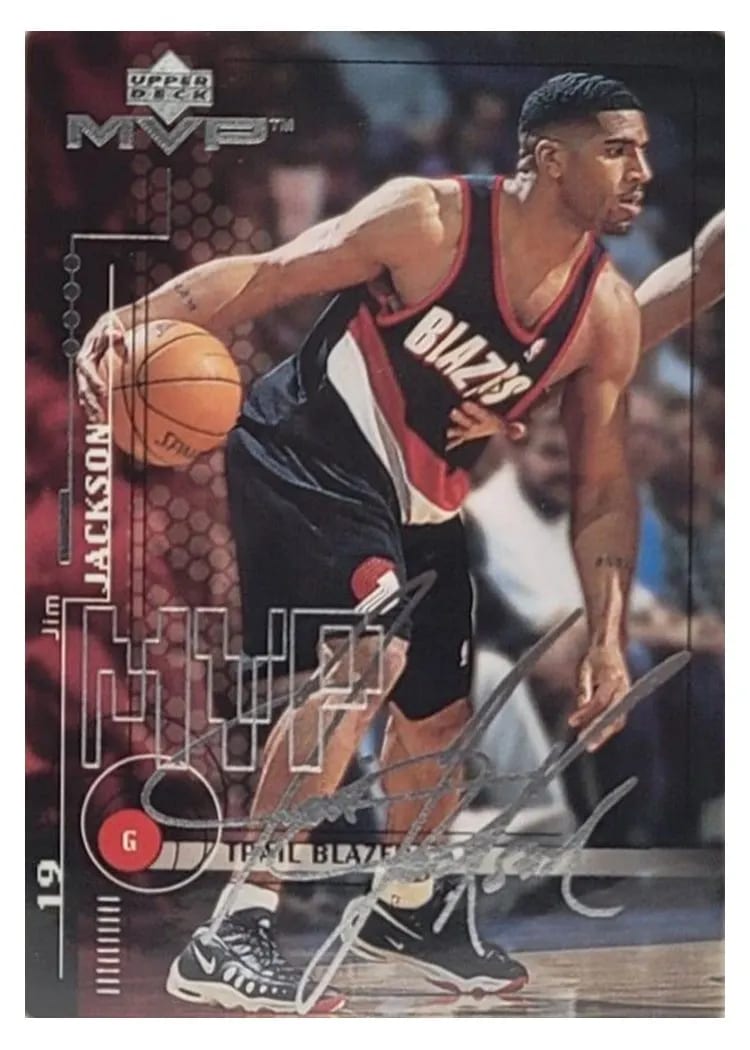 2000 Upper Deck MVP Jim Jackson #3 card