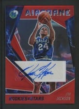 2020-21 Panini Chronicles Airborne Signatures Jim Jackson #AIR-JJA card