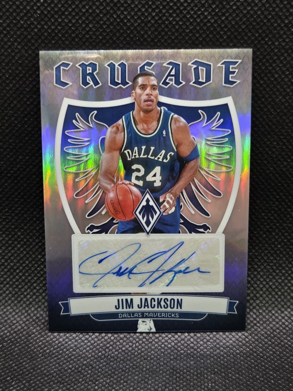 2023-24 Panini Phoenix Crusade Signatures Jim Jackson #CS-JJA card