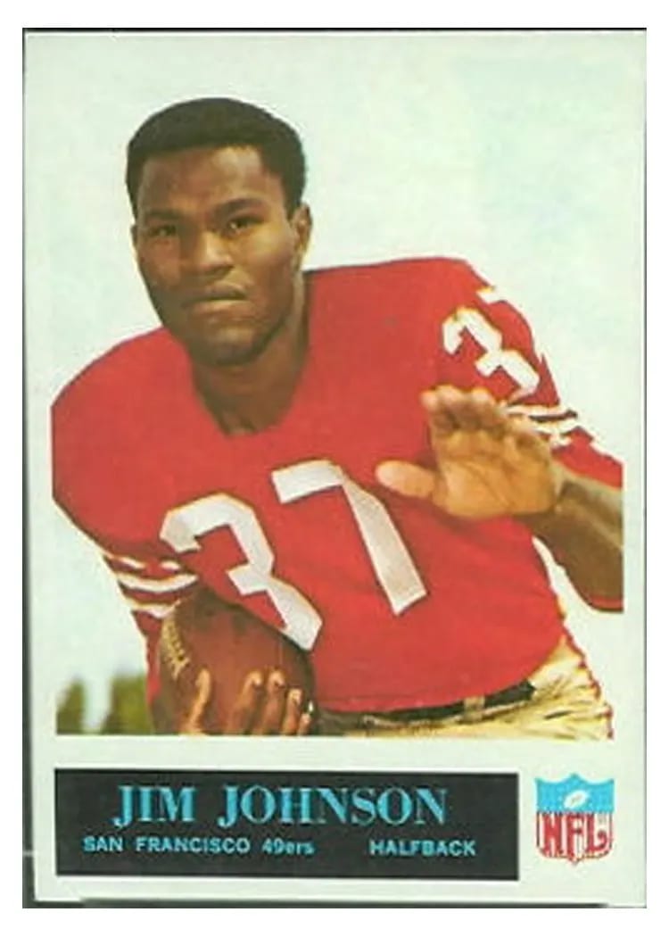 1965 Philadelphia Jim Johnson #176 card