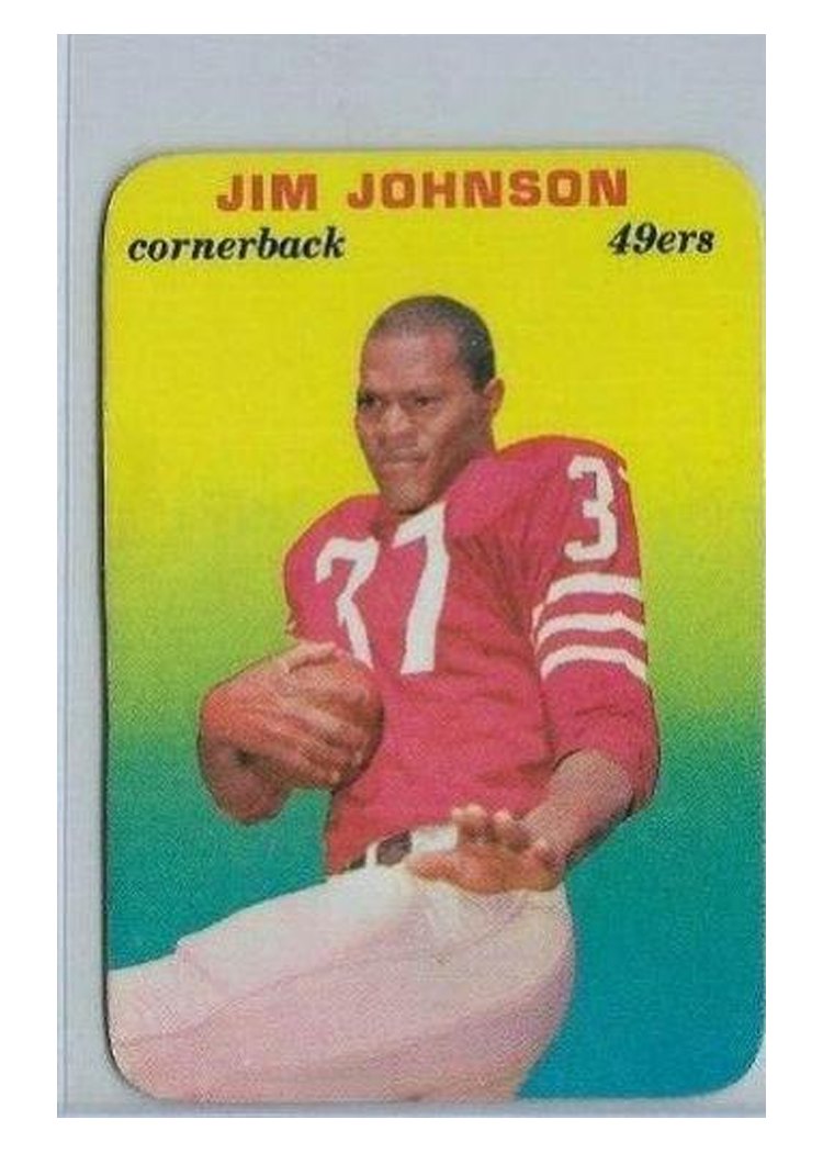 1970 Topps Glossy Jim Johnson #19 card
