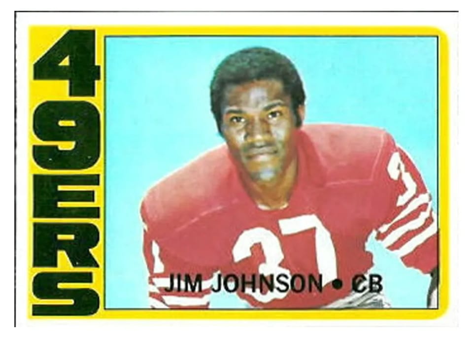 1972 Topps Jim Johnson #332 card