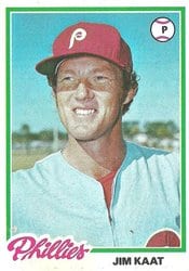 1978 Topps Base Set Jim Kaat #715 card