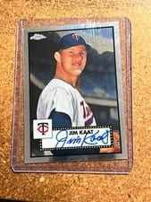 2021 Topps Chrome Platinum Anniversary Autographs Jim Kaat #PA-JKA