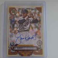 2022 Topps Gypsy Queen Autographs Jim Kaat #GQA-JKA