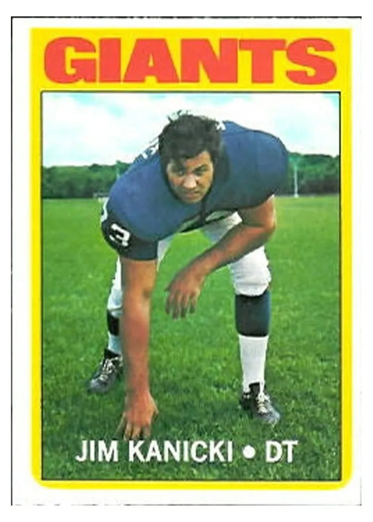 1972 Topps Jim Kanicki #305 card