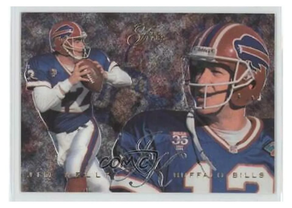 1995 Flair Jim Kelly #19 card
