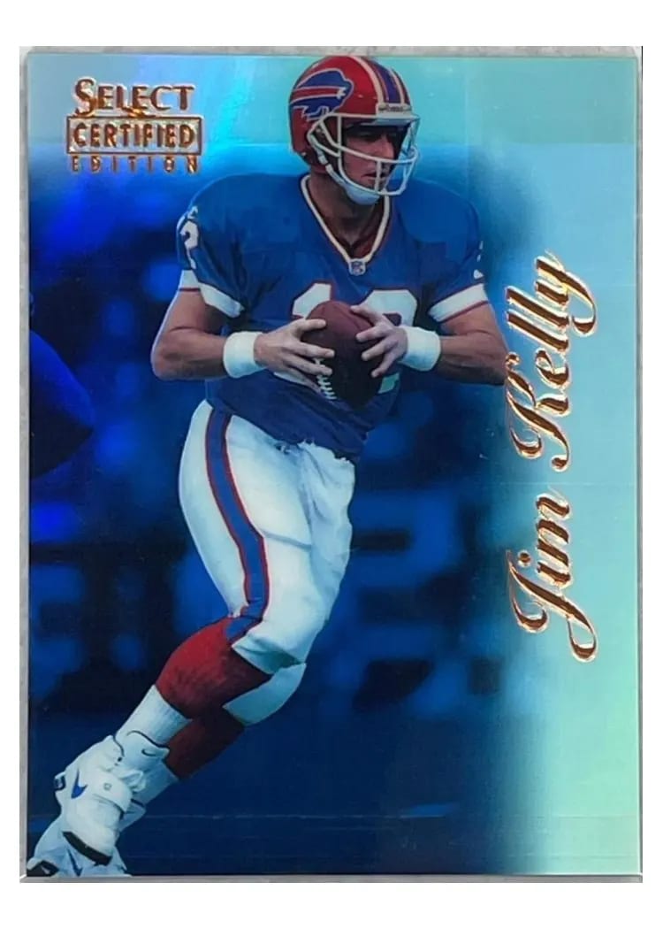 1996 Select Certified Jim Kelly #81 card
