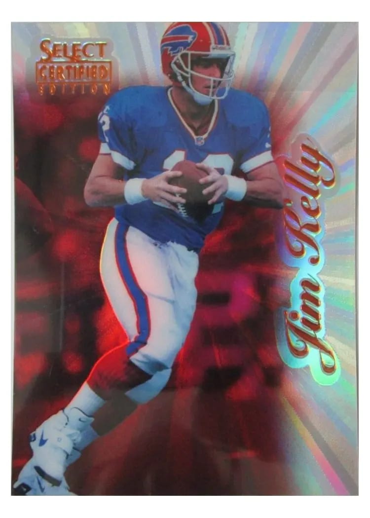 1996 Select Certified Jim Kelly #81 card