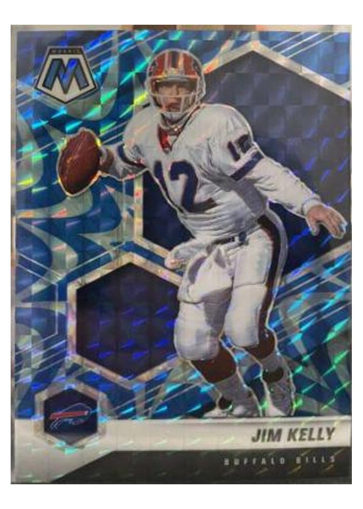 2021 Panini Mosaic Base Set Jim Kelly #27 card