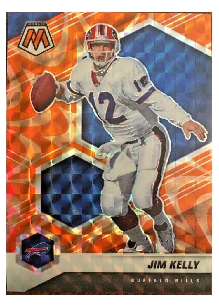 2021 Panini Mosaic Base Set Jim Kelly #27 card