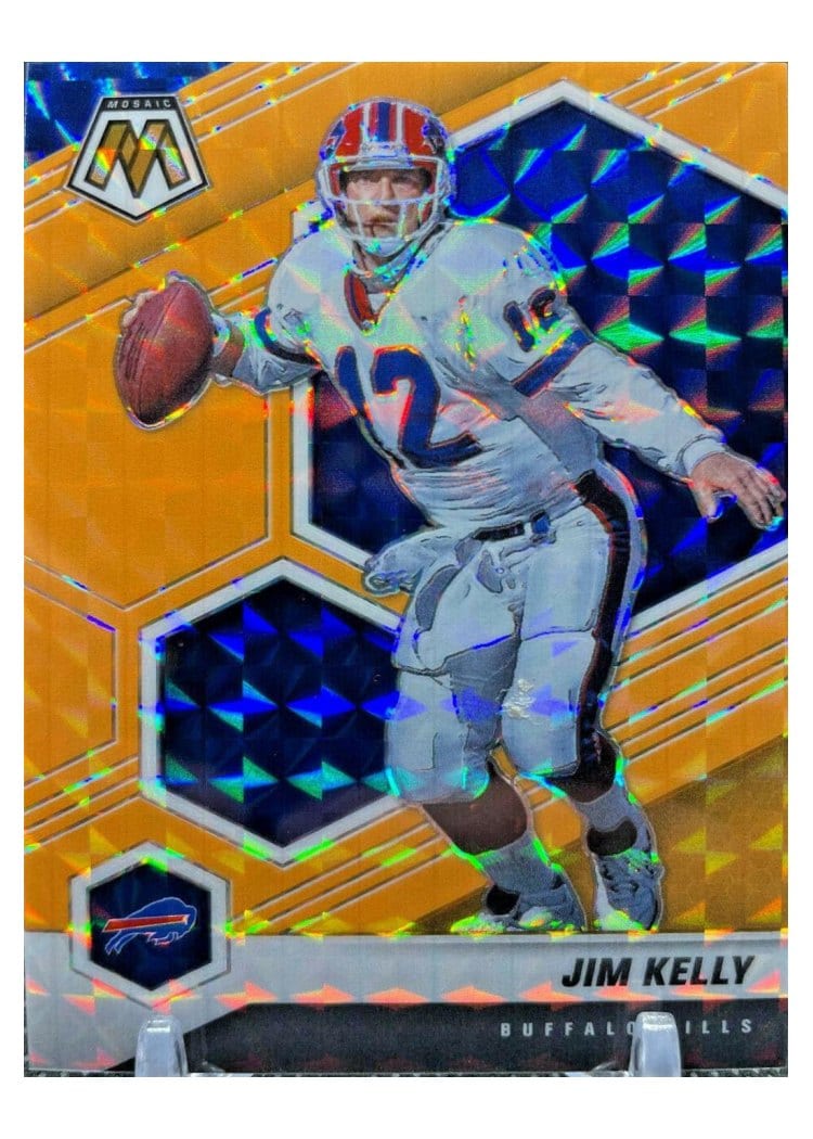 2021 Panini Mosaic Base Set Jim Kelly #27 card