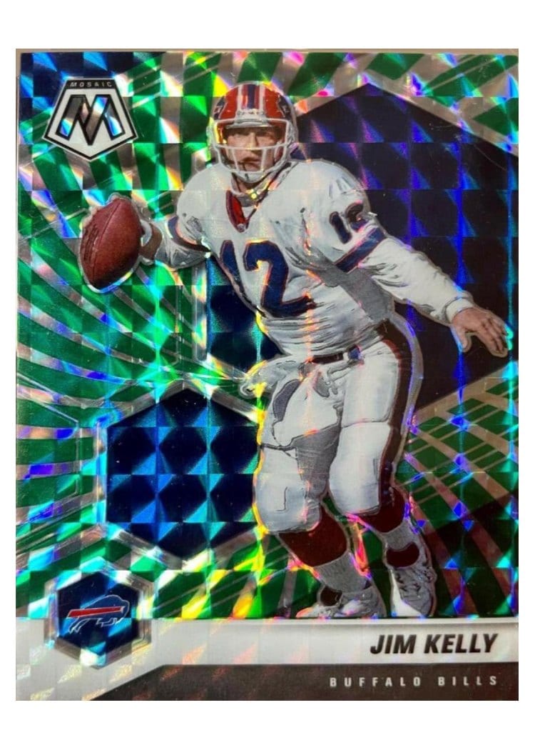 2021 Panini Mosaic Base Set Jim Kelly #27 card