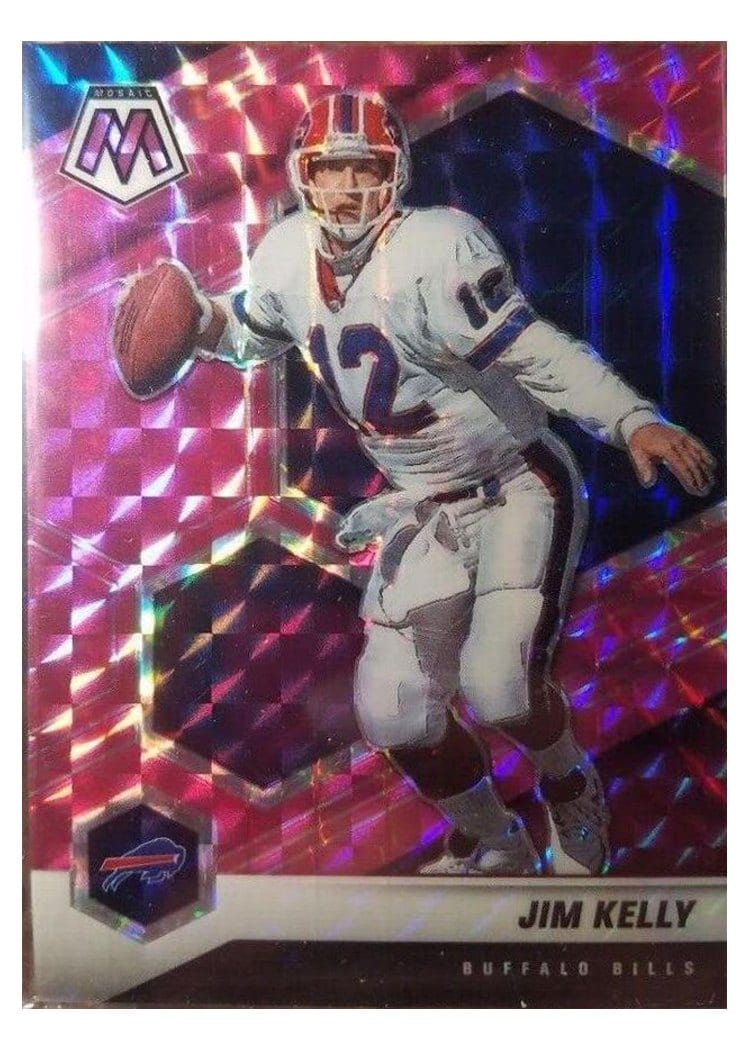 2021 Panini Mosaic Base Set Jim Kelly #27 card