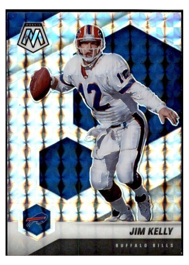 2021 Panini Mosaic Base Set Jim Kelly #27 card