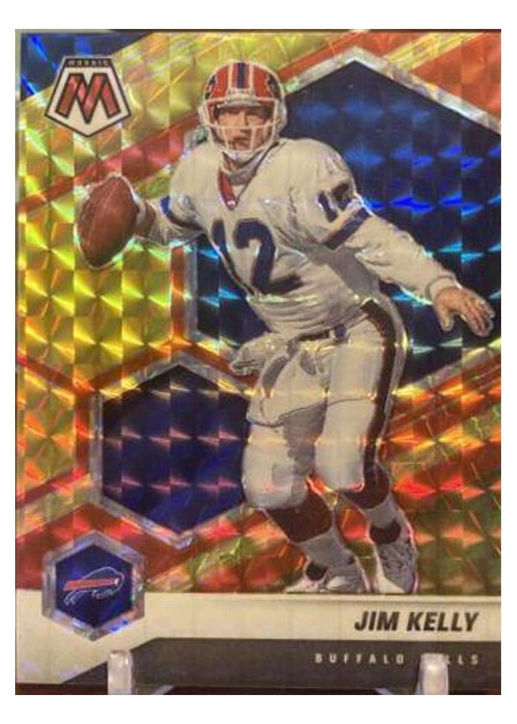 2021 Panini Mosaic Base Set Jim Kelly #27 card