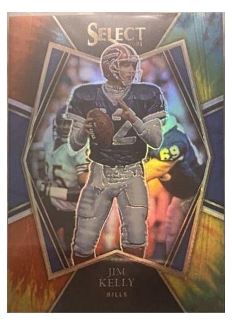 2021 Panini Select Base Set Jim Kelly #141 card